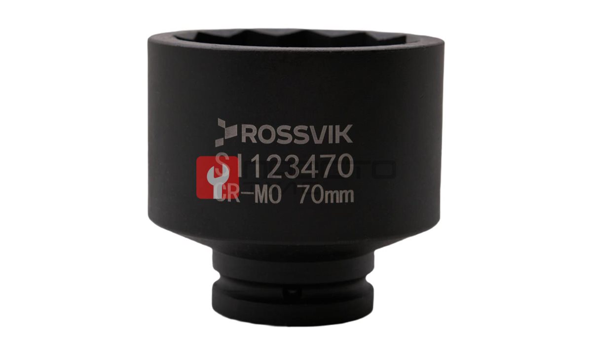  SI123470 Головка торцевая ударная 12-гранная ROSSVIK 3/4