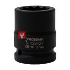  SI123427 Головка торцевая ударная 12-гранная ROSSVIK 3/4