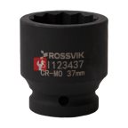  SI123437 Головка торцевая ударная 12-гранная ROSSVIK 3/4