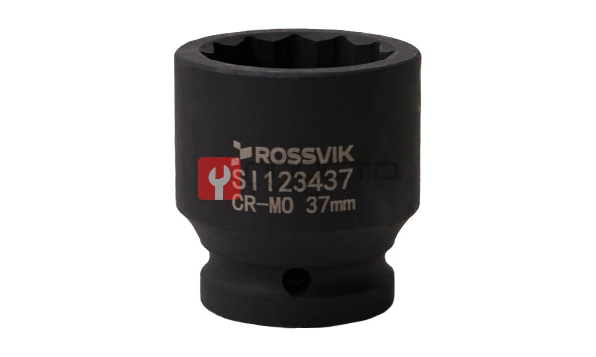  SI123437 Головка торцевая ударная 12-гранная ROSSVIK 3/4