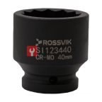  SI123440 Головка торцевая ударная 12-гранная ROSSVIK 3/4