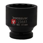  SI123441 Головка торцевая ударная 12-гранная ROSSVIK 3/4