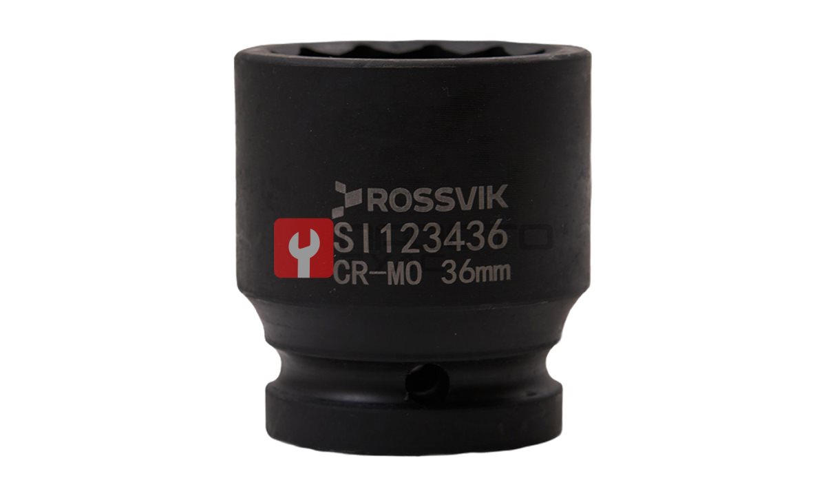  SI123436 Головка торцевая ударная 12-гранная ROSSVIK 3/4
