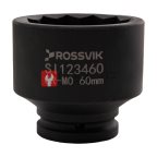  SI123460 Головка торцевая ударная 12-гранная ROSSVIK 3/4