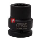  SI123422 Головка торцевая ударная 12-гранная ROSSVIK 3/4