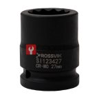  SID123427 Головка торцевая ударная глубокая 12-гранная ROSSVIK 3/4