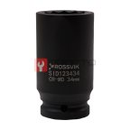  SID123434 Головка торцевая ударная глубокая 12-гранная ROSSVIK 3/4