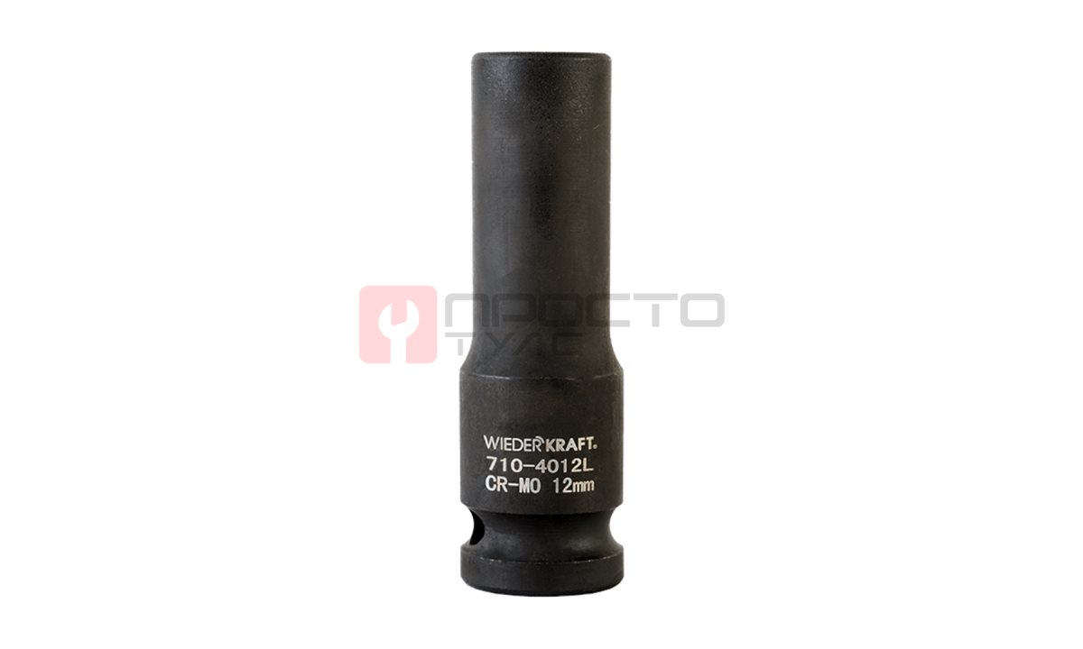  WDK-710-4012L Головка торцевая ударная глубокая 1/2