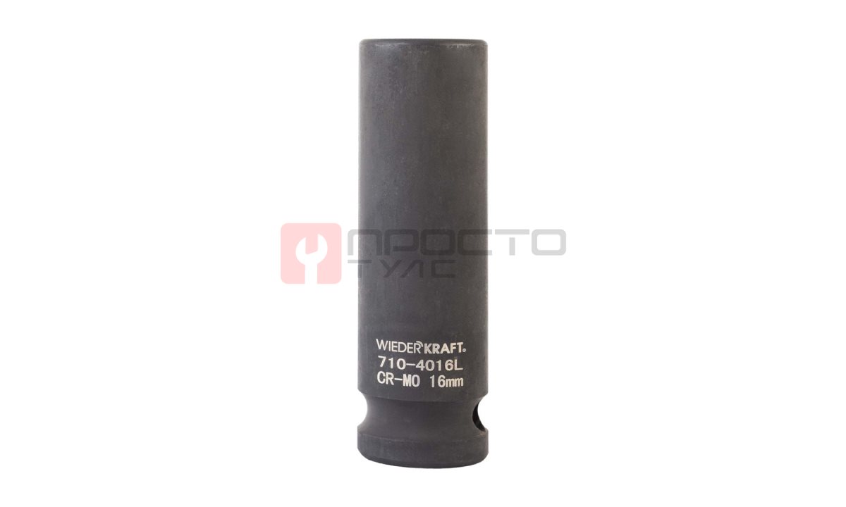  WDK-710-4016L Головка торцевая ударная глубокая 1/2