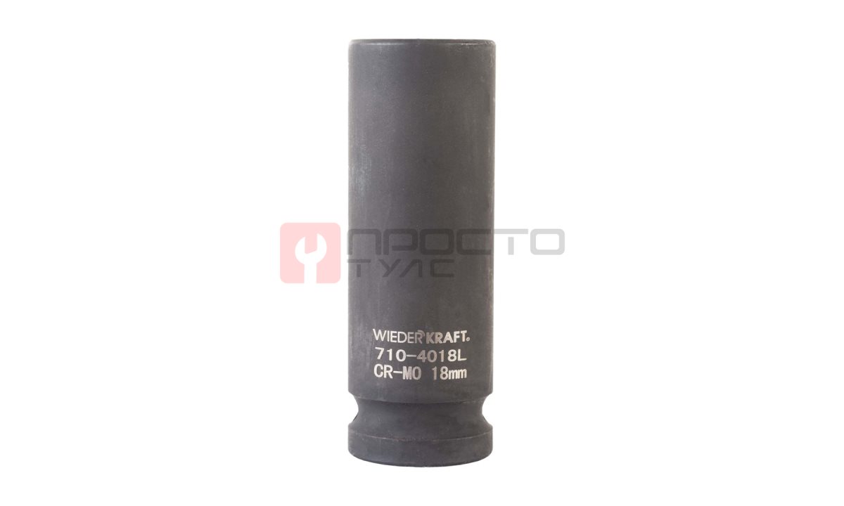  WDK-710-4018L Головка торцевая ударная глубокая 1/2