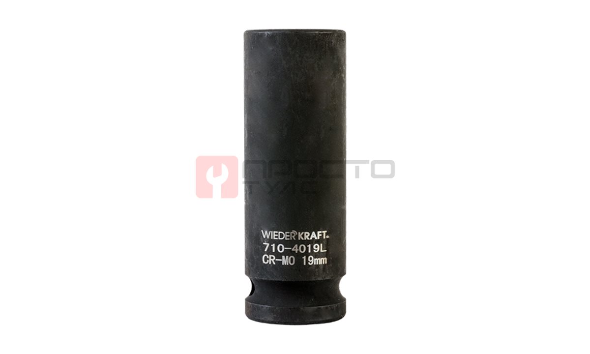  WDK-710-4019L Головка торцевая ударная глубокая 1/2