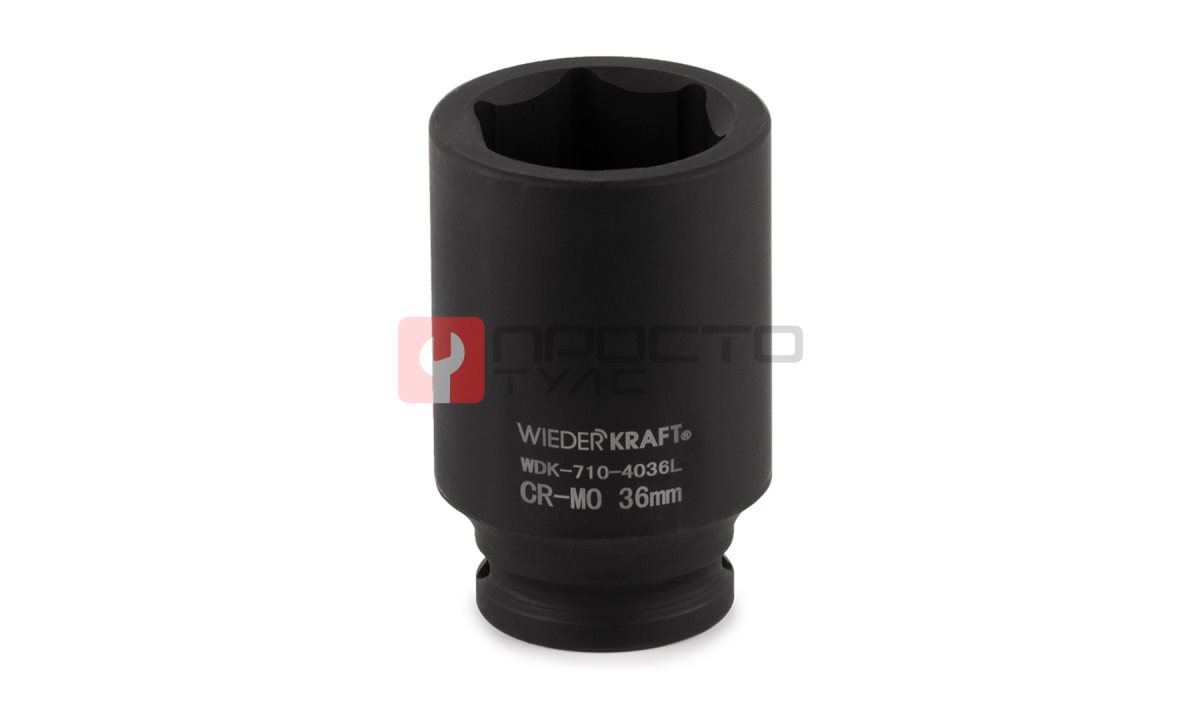  WDK-710-4036L Головка торцевая ударная глубокая 1/2
