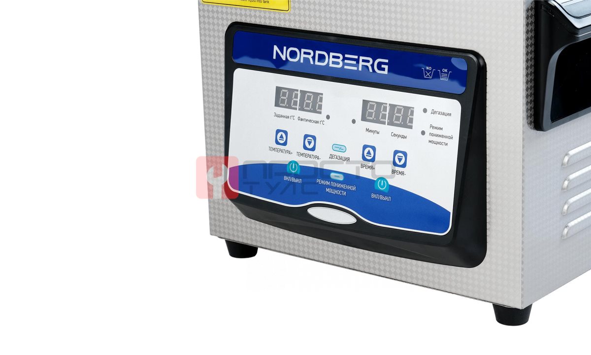  Ультразвуковая ванна с подогревом, 3,2 л NORDBERG NU32D (1)