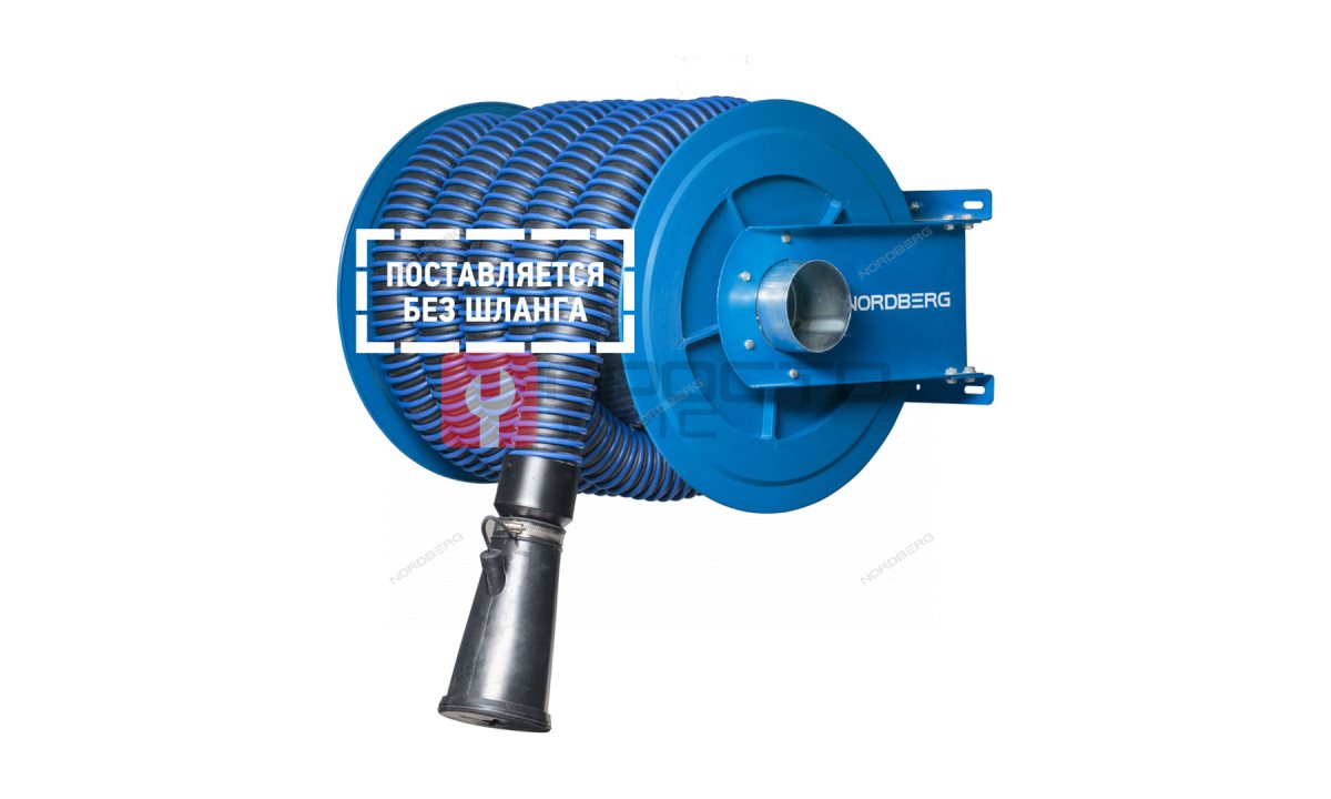  Катушка для шланга D=75 мм Nordberg H6075125 (0)