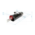 Насадка резиновая круглая с внутренним фиксатором на шланг D=100 мм NORDBERG AN100RP мни (1)