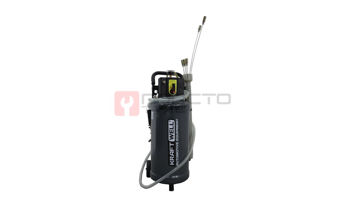  KraftWell KRW1837 Установка для откачки масла и антифриза, 30 л (0)