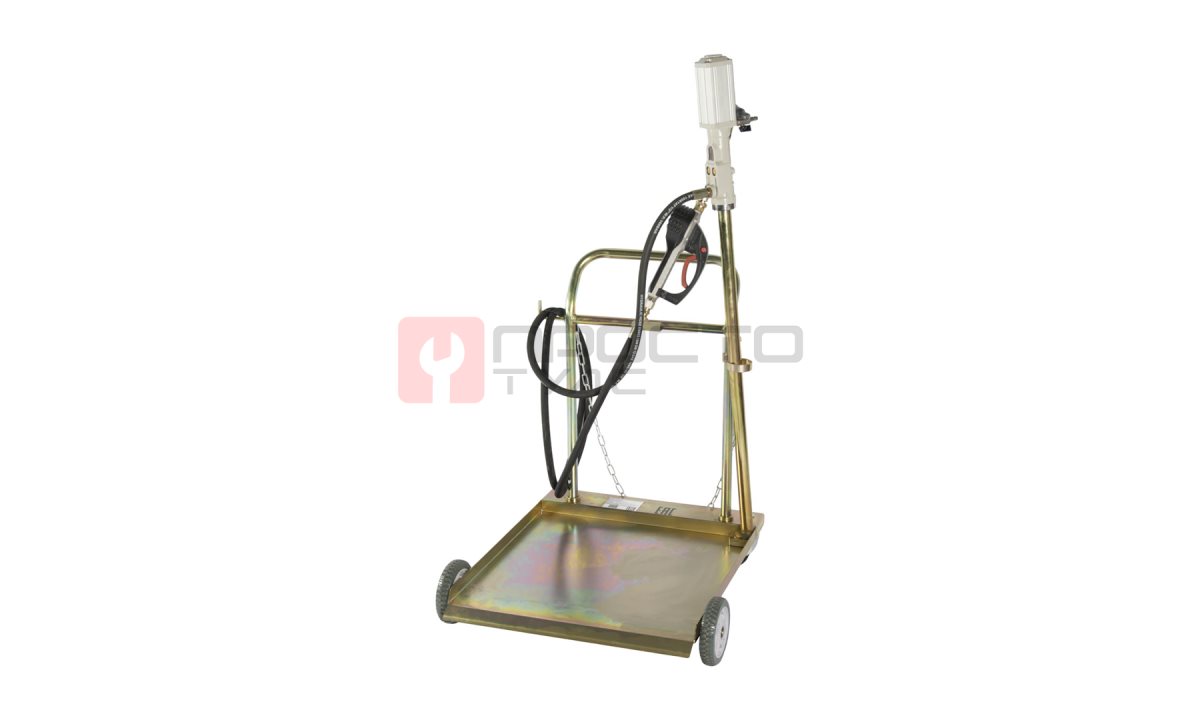  WDK-89200 Комплект для раздачи масла из 200 л бочек с помпой и цифровым раздаточным пистолетом (0)