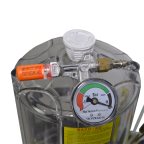  WDK-89290 Установка для замены масла, с предкамерой и набором зондов. Бак 30 л (3)