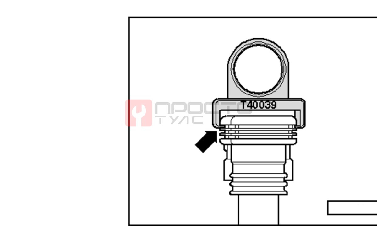  Licota ATA-0449-P4 Съёмник катушки зажигания VAG, T40039 (1)