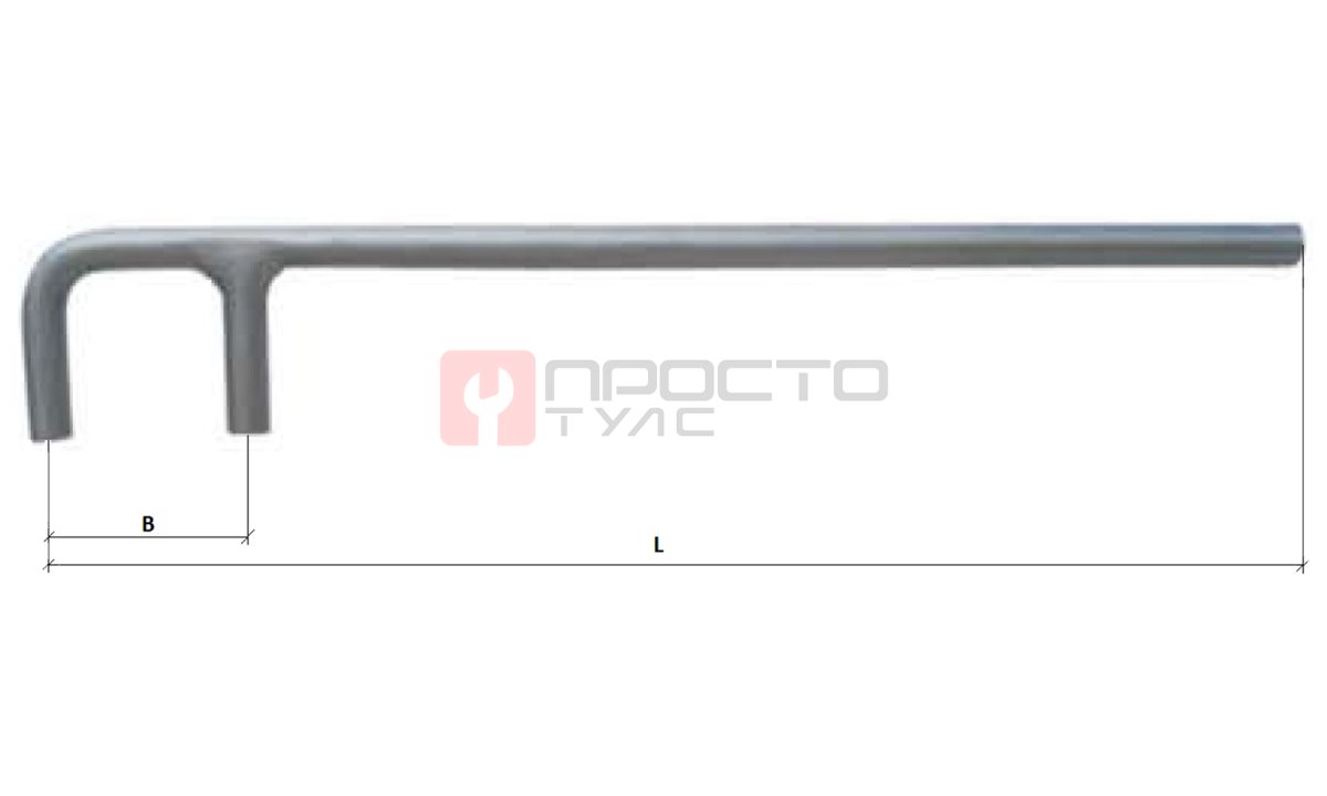  GARWIN PRO 604310-60*500 Ключ, F-образный, 60 мм (0)
