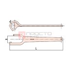  GARWIN INDUSTRIAL GSS-VPC04 Ключ вентильный искробезопасный 40 мм, R=20 мм мни (1)