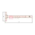  GARWIN INDUSTRIAL GSS-VQ02 Ключ для пробок искробезопасный 70 мм, длина 300 мм мни (1)