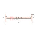  GARWIN INDUSTRIAL GSS-VR02 Ключ для пробок искробезопасный 70х95 мм, длина 350 мм мни (1)
