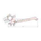  GARWIN INDUSTRIAL GSS-VSA02 Ключ для пробок искробезопасный 38х52 мм, длина 300 мм мни (1)