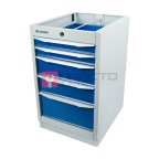  GARWIN INDUSTRIAL 004113-5005 Тумба для верстака 6 ящиков синяя RAL5005 (2)