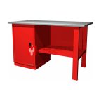Верстак однотумбовый, тумба с дверцей, 1390х686х845 мм, FERRUM, 01.100L-3000 фото