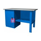 Верстак однотумбовый, тумба с дверцей, 1390х686х845 мм, FERRUM, 01.100L-5015 фото