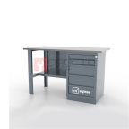 Верстак однотумбовый, с 5 ящиками, 1390 х 686 х 845 мм, eqtree™, SAFE105-A фото