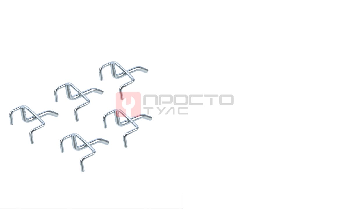 GARWIN PRO GE-009502 Крючок штырьковый 50 мм, 5 шт (0)