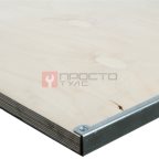  GARWIN PRO MST-PL24Z-2000 Столешница для верстака Standart 2000 мм, фанера 24 мм и оцинкованный лист 1,5 мм (3)