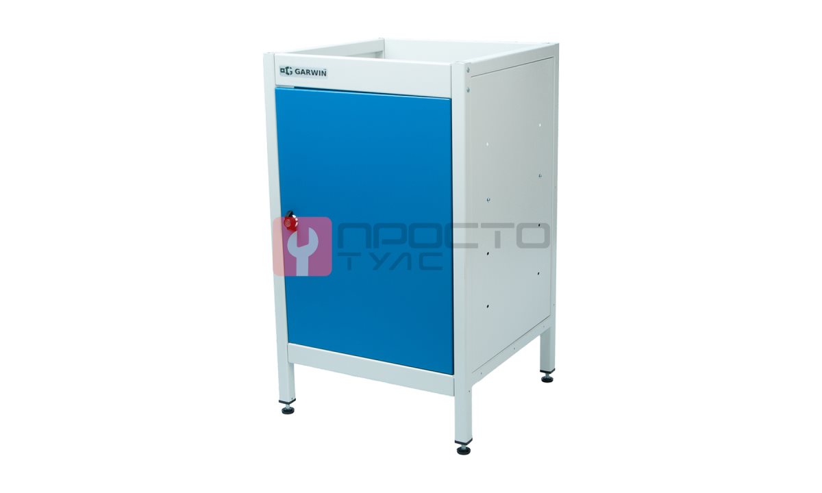  GARWIN PRO MST-T-7035-5015 Тумба с дверцей Standart, без крышки, светло-серый каркас, светло-синяя дверца, 7035+5015 (0)