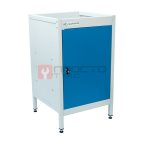  GARWIN PRO MST-T-7035-5015 Тумба с дверцей Standart, без крышки, светло-серый каркас, светло-синяя дверца, 7035+5015 (2)