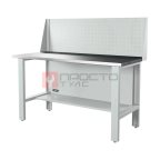  RUNTEC RTI15Z-NI-NI-P15-7035 Верстак серии Industrial, 1500 мм, оцинк, экран 500, светло-серый (7035) мни (0)