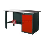  RUNTEC RTI15Z-TI0-NI-3020 Верстак серии Industrial, 1500 мм, оцинк, тумба с дверью, красный RAL 3020 мни (0)