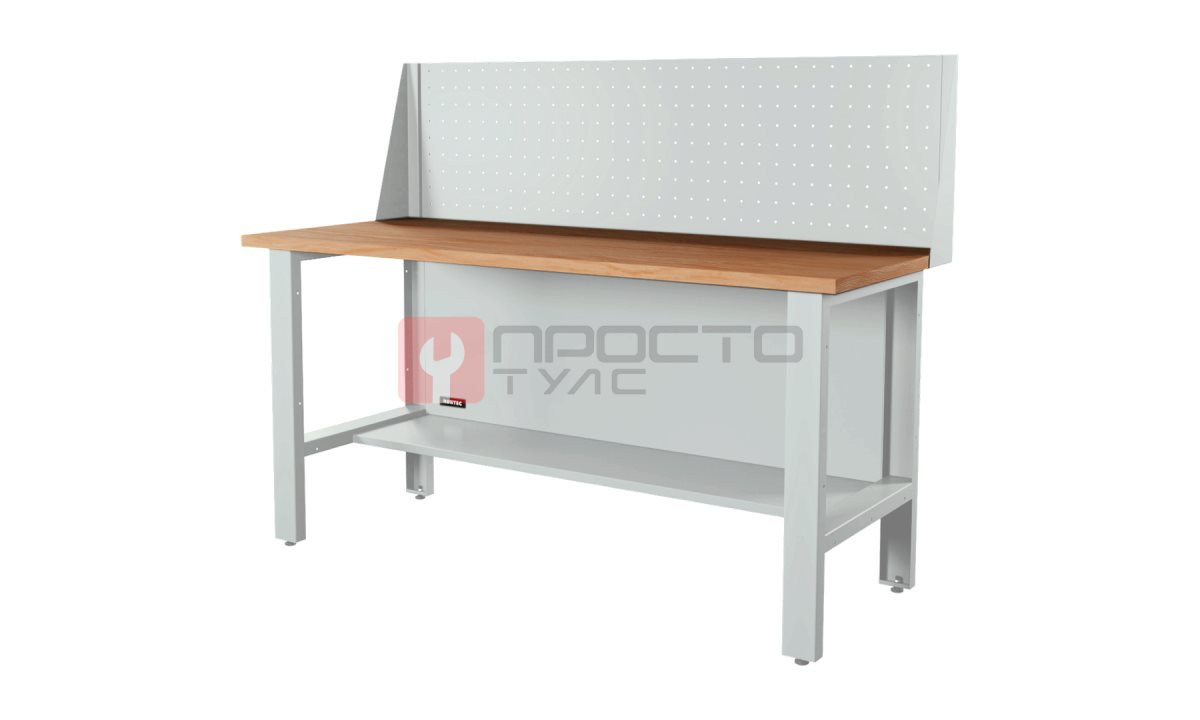  RUNTEC RTI17F-NI-NI-P17-7035 Верстак серии Industrial, 1700 мм, фанера, экран 500, светло-серый (7035) (0)
