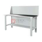  RUNTEC RTI17Z-NI-NI-P17-7035 Верстак серии Industrial, 1700 мм, оцинк, экран 500, светло-серый (7035) мни (0)