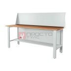 RUNTEC RTI20F-NI-NI-P20-7035 Верстак серии Industrial, 2000 мм, фанера, экран 500, светло-серый (7035) фото
