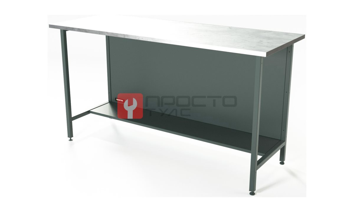  RUNTEC RTS16Z-NS-NS-7016 Верстак серии Standart, 1600 мм, оцинк, серый RAL 7016 (0)