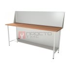  RUNTEC RTS20F-NS-NS-7016 Верстак серии Standart, 2000 мм, фанера, серый RAL 7016 мни (1)