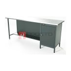  RUNTEC RTS20Z-TS0-NS-7016 Верстак серии Standart, 2000 мм, оцинк, тумба с дверью, серый RAL 7016 мни (0)
