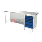  RUNTEC RTS20Z-TS6-NS-5005(7035) Верстак серии Standart, 2000 мм, оцинк, тумба с 6-ю ящиками, синий (светло-серый) RAL 5005 (7035) мни (0)