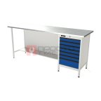  RUNTEC RTS20Z-TS7-NS-5005(7035) Верстак серии Standart, 2000 мм, оцинк, тумба с 7-ю ящиками, синий (светло-серый) RAL 5005 (7035) мни (0)