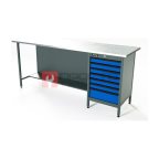  RUNTEC RTS20Z-TS7-NS-5005 Верстак серии Standart, 2000 мм, оцинк, тумба с 7-ю ящиками, синий RAL 5005 мни (0)