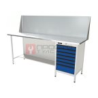  RUNTEC RTS20Z-TS7-NS-P20-5005(7035) Верстак серии Standart, 2000 мм, оцинк, тумба с 7-ю ящиками, экран 500, синий (светло-серый) RAL 5005 (7035) мни (0)