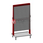 Стенд перфорированный стационарный 980х1440, 15кр фото