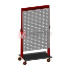 Стенд перфорированный мобильный 980х1440 L, 15кр фото